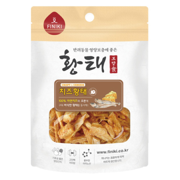 韓國 Finik 菲尼奇 酥脆口感系列-起司黃線狹鱈 34g