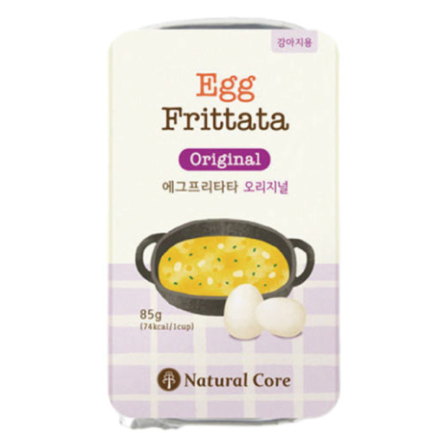 「買一送一」韓國 NATURAL CORE 自然核心 義式鮮肉烘蛋-原味雞蛋 85g