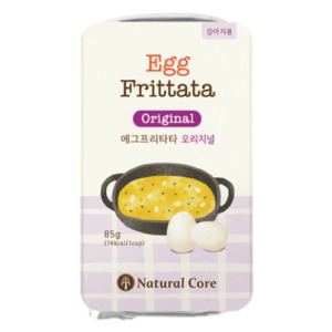 「買一送一」韓國 NATURAL CORE 自然核心 義式鮮肉烘蛋-原味雞蛋 85g