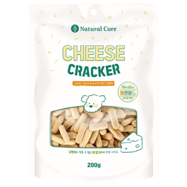 韓國 NATURAL CORE 自然核心 乳酸菌餅乾棒-起司 200g