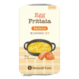 「買一送一」韓國 NATURAL CORE 自然核心 義式鮮肉烘蛋-鮭魚雞蛋 85g