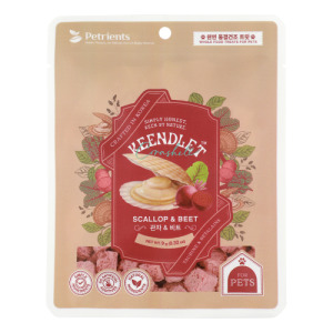 韓國 Petrients 寵萃思 小萃幸 海鮮素凍乾-鱈魚&螺旋藻 9g(隨手包)