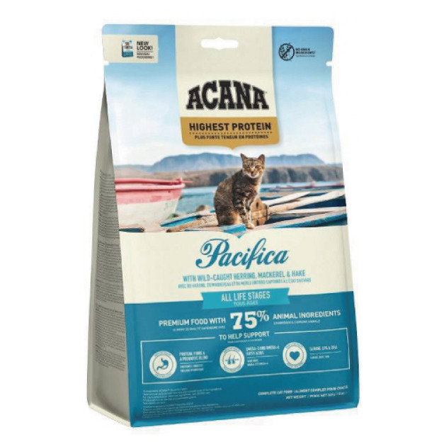 ACANA 愛肯拿 海洋盛宴挑嘴貓無穀配方-多種魚+玫瑰果 340g