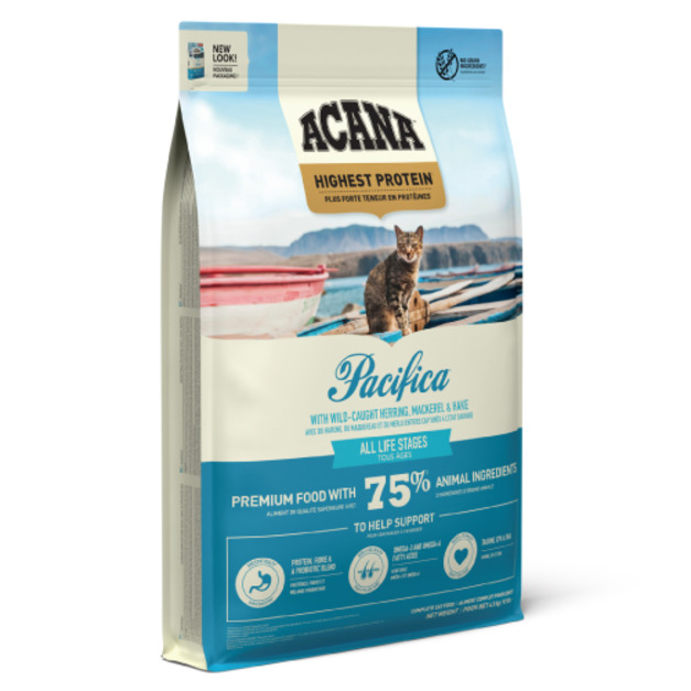 ACANA 愛肯拿 海洋盛宴無穀配方貓飼料-多種魚+玫瑰果 4.5kg