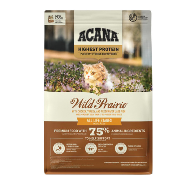 ACANA 愛肯拿 農場盛宴挑嘴貓無穀配方-放養雞肉+蔓越莓 1.8kg