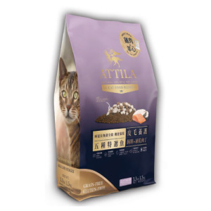 ATTILA 阿提拉 機能糧佐凍乾-五種特選魚(皮毛養護) 4.2kg
