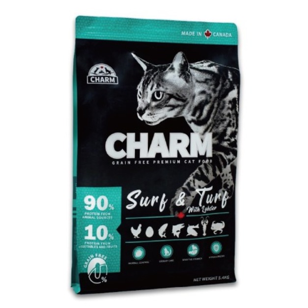 CHARM 野性魅力飼料-海陸龍蝦盛宴貓配方 5.4kg
