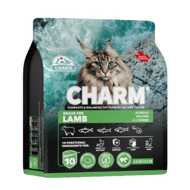 CHARM 野性魅力 超能精華貓飼料系列-羊肉 1.5kg