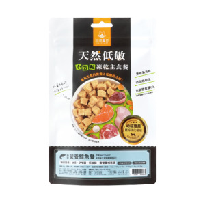 汪喵星球 幼貓凍乾主食餐-營養鱈魚餐 80g