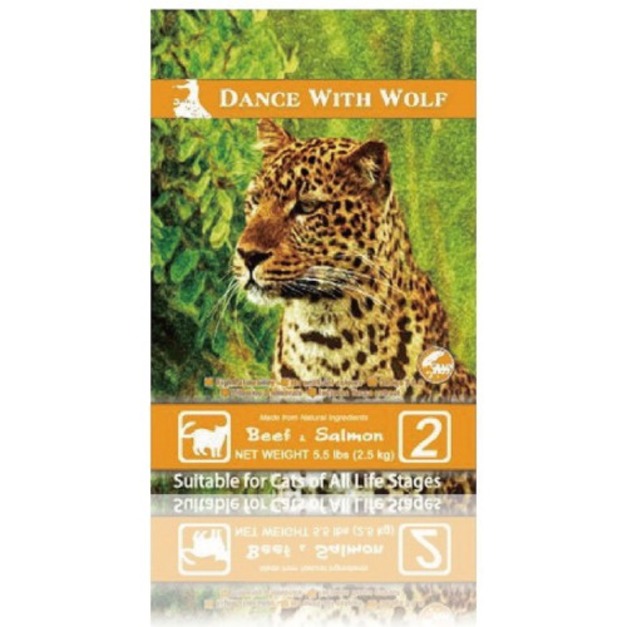 Dance With Wolf 荒野饗宴‧貓-珍味牛肉 5.5LB