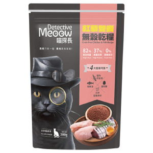 Detective Meoow 喵探長 無穀乾糧-紅藜雙饗 300g