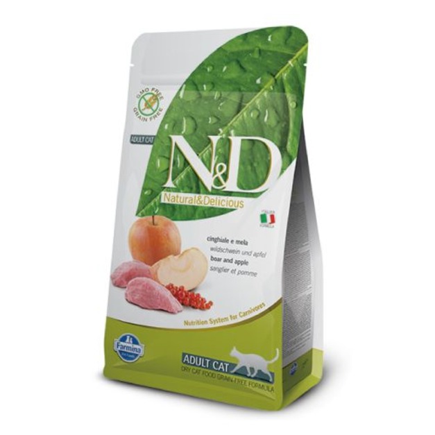 Farmina法米納ND挑嘴成貓天然無穀糧-野豬蘋果 300g