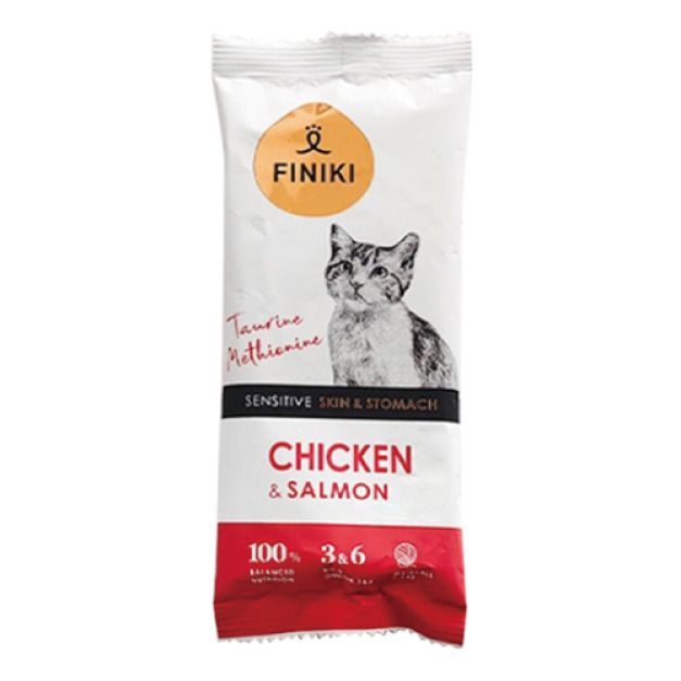  韓國 Finiki 菲尼奇 貓用舒敏護膚系列-雞肉&鮭魚 35g