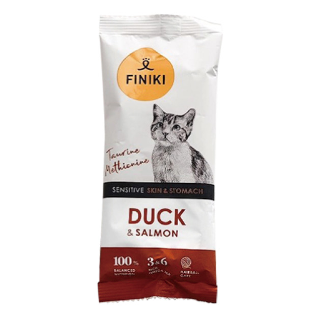  韓國 Finiki 菲尼奇 貓用舒敏護膚系列-鴨肉&鮭魚 35g