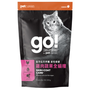 Go! 雞肉蔬果營養配方貓糧 300g（小包裝）