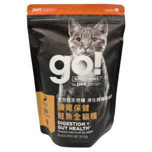 Go! 腸胃保健鮭魚全貓糧 300g