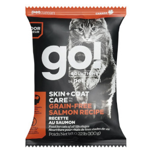 Go! 皮毛保健無穀系列 全貓配方野生鮭魚 100g 嘗鮮包