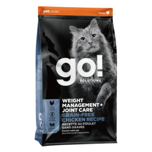 Go! 關節低脂保健-雞肉無穀成貓糧 8LB