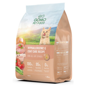 GOMO PET FOOD 大成 全齡貓無穀低敏美膚亮毛配方 1.8kg