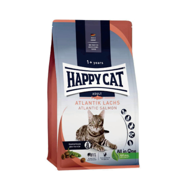 德國 HAPPY CAT 樂寵 貓健康系列-大西洋鮭魚1.3kg