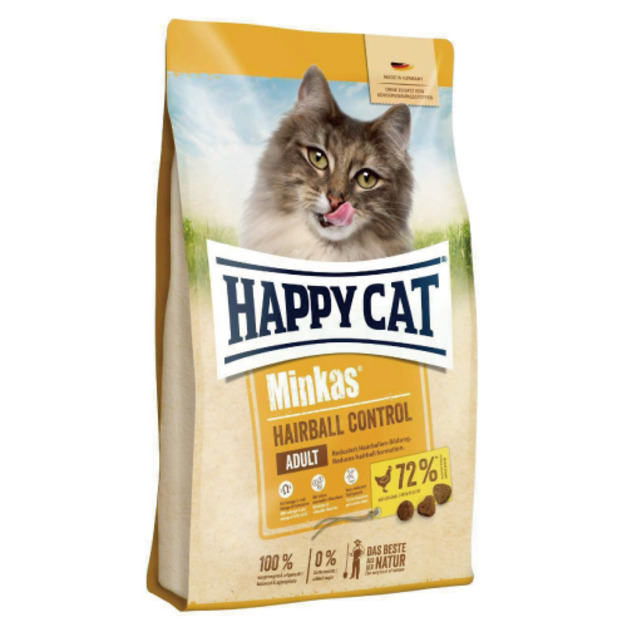 德國 HAPPY CAT 樂寵 自然糧經典系列活力乾糧-排毛救星 (雞肉) 1.5kg