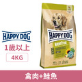 德國 HAPPY DOG 樂寵 尊爵犬系列-無穀無麩質 禽肉+鮭魚 4kg_1