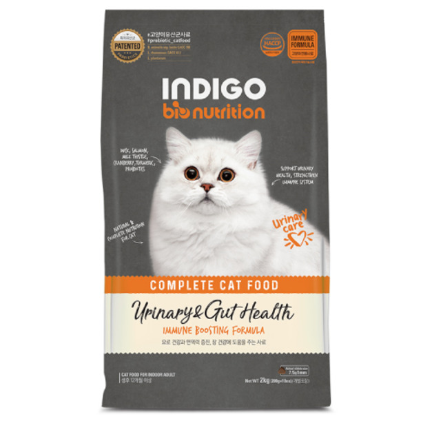 INDIGO 英迪格 有機貓糧-泌尿&腸胃配方 6kg