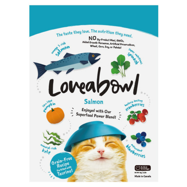 Loveabowl 囍碗 無穀天然糧-全齡貓鮭魚配方 4kg