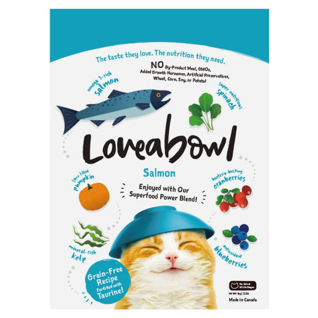 Loveabowl 囍碗 無穀天然糧-全齡貓鮭魚配方 4kg