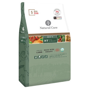 韓國 NATURAL CORE 自然核心 ECO Plus水解系列狗糧-ECO+5有機70%羊肉 7kg