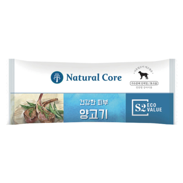韓國 NATURAL CORE 自然核心 低敏水解蛋白狗糧-S2羊肉 35g