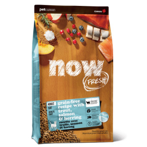 NOW 無穀天然糧-鮮魚成貓(鱒魚+鮭魚+鲱魚) 8LB