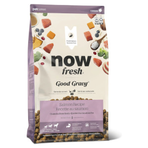 NOW 狗狗高湯天然糧-中型成犬鮭魚 22LB