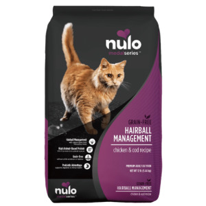 NULO 諾樂 金牌無穀 成貓化毛配方-雞肉+鱈魚 12lb