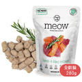 紐西蘭 鮮開凍NZ meow貓咪冷凍乾燥生食餐-羊肉+帝王鮭 280g_1