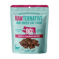 紐西蘭 RAW TERNATIVE 洛特夫 貓用風乾主食糧-牛肉鮭魚 142g
