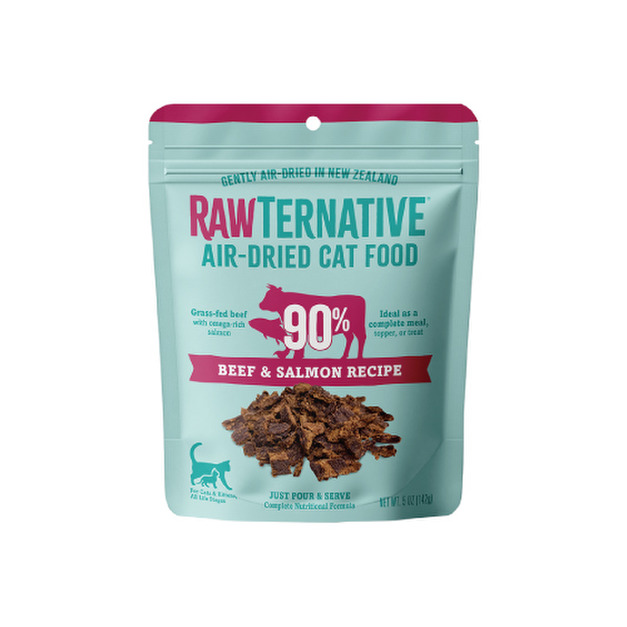 紐西蘭 RAW TERNATIVE 洛特夫 貓用風乾主食糧-牛肉鮭魚 17g
