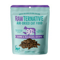 紐西蘭 RAW TERNATIVE 洛特夫 貓用風乾主食糧-羊肉鯖魚 142g