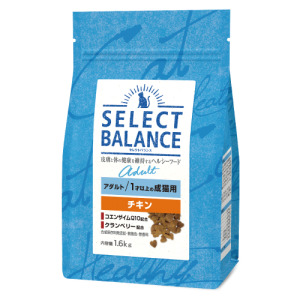 SELECT BALANCE 倍適選 室內成貓低鎂泌尿道維護配方雞肉口味 1.6kg