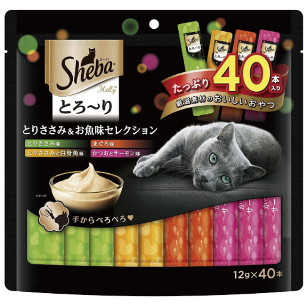日本 Sheba 誘惑泥 雞肉海鮮口味 12gx40入