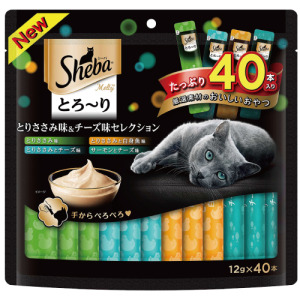 日本 Sheba 誘惑泥 雞肉起司口味 12gx40入