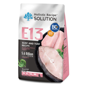 SOLUTION 耐吉斯 無穀全齡貓配方-E13 能量海陸餐 4.5LB