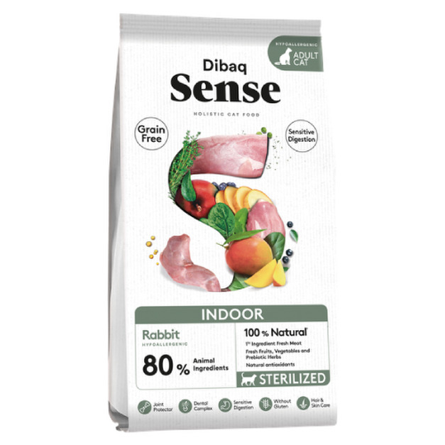Sense 森仕 室內貓無穀80%兔肉&火雞 1.5kg
