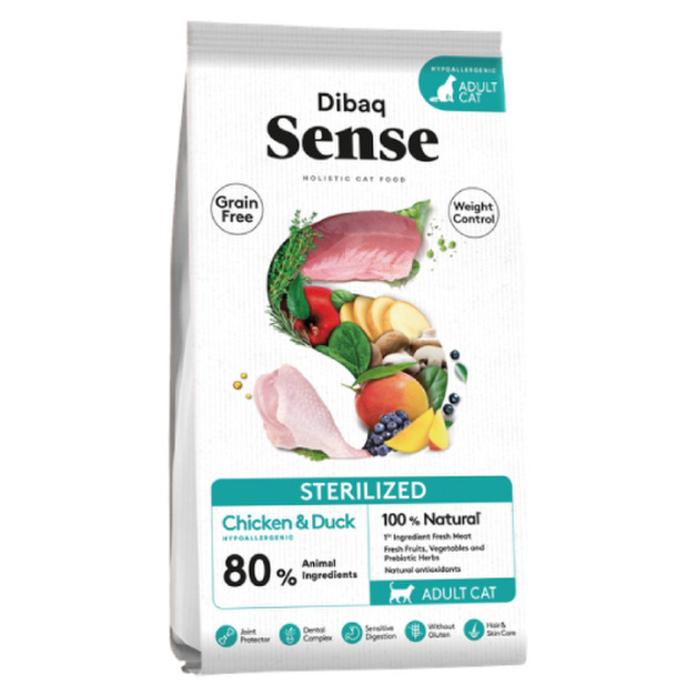 Sense 森仕 低卡貓無穀-80%雞肉&鴨肉 1.5kg