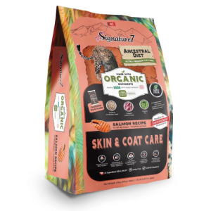 Signature7 心寵 無穀全齡貓糧-水解鮭魚｜皮毛保健有機食譜 1.6kg