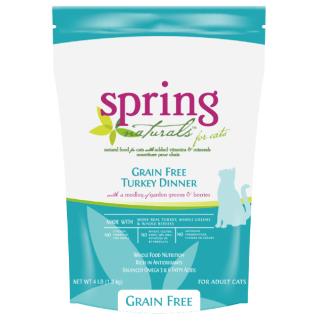 spring曙光天然寵物餐食-無穀火雞肉貓糧 4LB