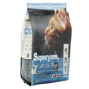 Superyum 極致美味 凍乾貓糧-羊肉鮭魚 4.9kg