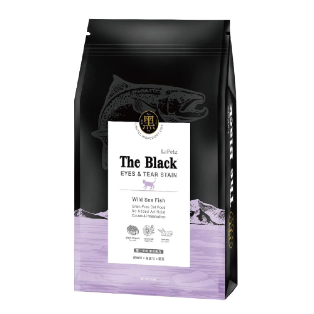 The Black 樂倍 黑酵母單一肉無穀貓糧-魚肉 1.5kg