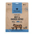 美國 VITAL 王者 鬆軟顆粒貓用生食餐-牛肉&雞肉 340g