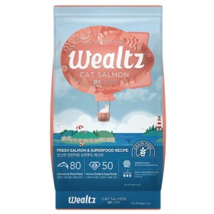 Wealtz 維爾滋 天然無穀寵物糧 全齡貓鮭魚食譜 6kg